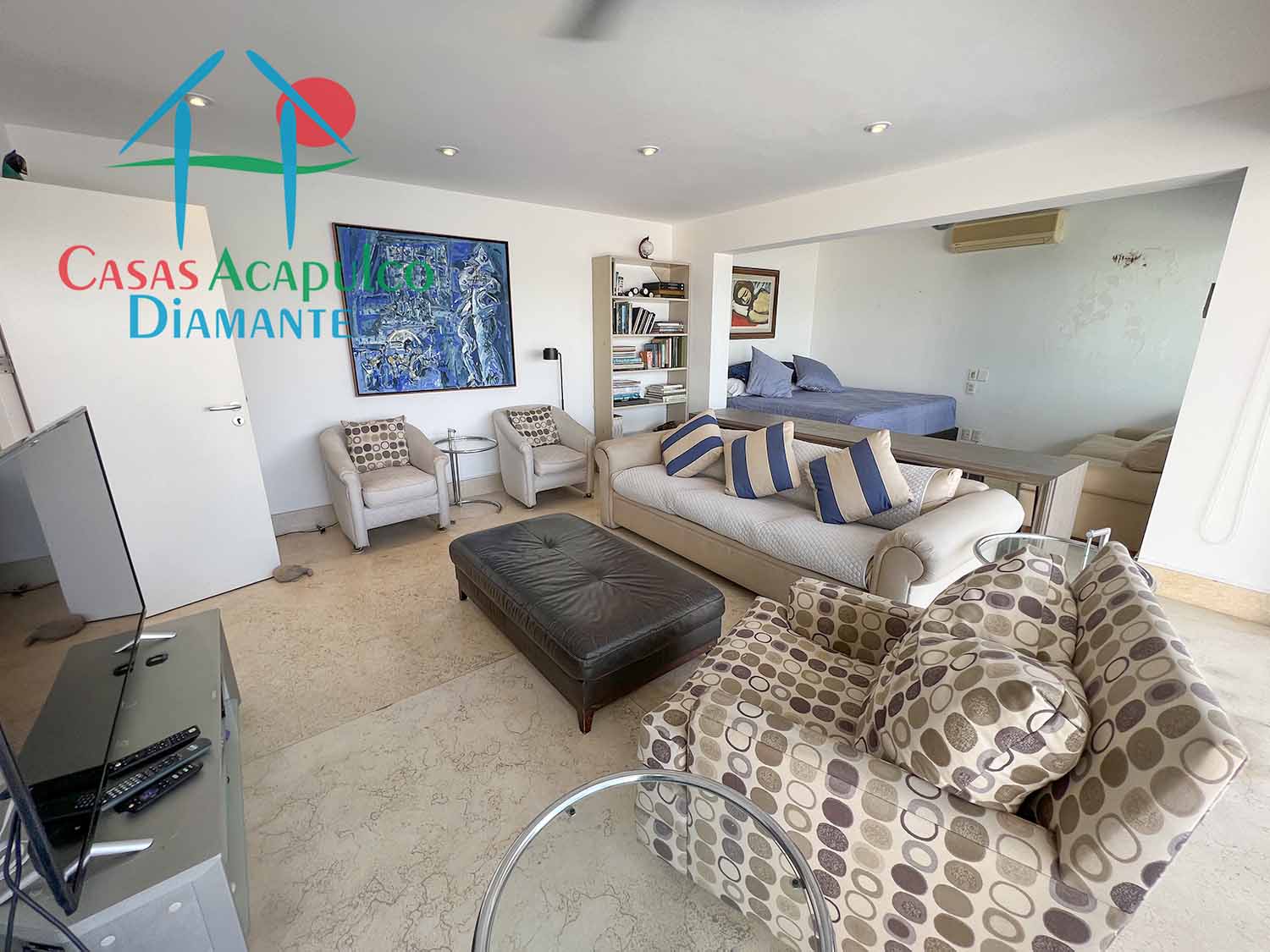 Casa Mezu - Sala de televisión 6